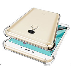 Carcasa Silicona Ultrafina Transparente T05 para Xiaomi Redmi Note 4 Standard Edition Claro
