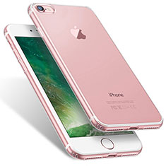 Carcasa Silicona Ultrafina Transparente T06 para Apple iPhone 7 Claro