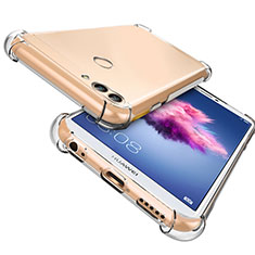 Carcasa Silicona Ultrafina Transparente T06 para Huawei Enjoy 7S Claro