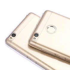 Carcasa Silicona Ultrafina Transparente T06 para Xiaomi Redmi 3S Gris