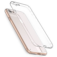 Carcasa Silicona Ultrafina Transparente T08 para Apple iPhone 7 Claro
