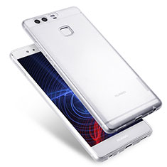 Carcasa Silicona Ultrafina Transparente T08 para Huawei P9 Plus Claro