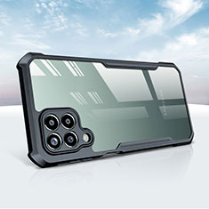 Carcasa Silicona Ultrafina Transparente T08 para Samsung Galaxy A12 5G Negro