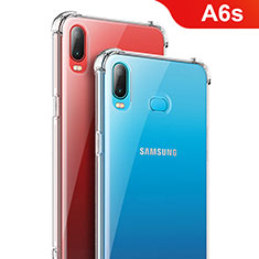 Carcasa Silicona Ultrafina Transparente T08 para Samsung Galaxy A6s Claro