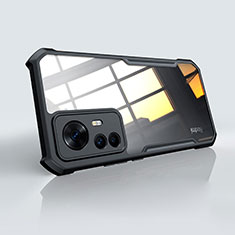 Carcasa Silicona Ultrafina Transparente T08 para Xiaomi Mi 12T 5G Negro