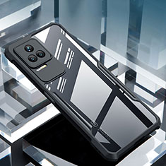 Carcasa Silicona Ultrafina Transparente T08 para Xiaomi Redmi K50 Pro 5G Negro