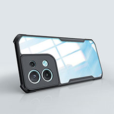Carcasa Silicona Ultrafina Transparente T08 para Xiaomi Redmi Note 13 5G Negro