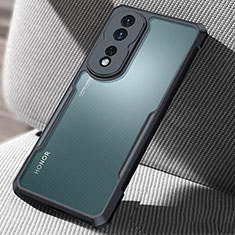 Carcasa Silicona Ultrafina Transparente T09 para Huawei Honor 80 Pro 5G Negro