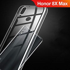 Carcasa Silicona Ultrafina Transparente T09 para Huawei Honor 8X Max Claro