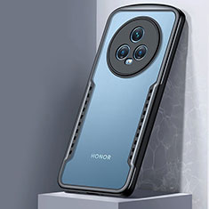 Carcasa Silicona Ultrafina Transparente T09 para Huawei Honor Magic5 5G Negro
