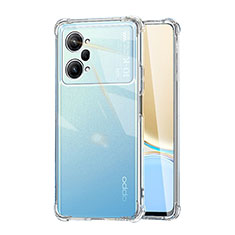 Carcasa Silicona Ultrafina Transparente T10 para Oppo K10 Pro 5G Claro