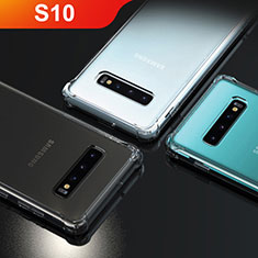 Carcasa Silicona Ultrafina Transparente T12 para Samsung Galaxy S10 Claro