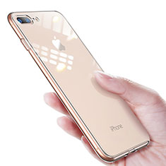 Carcasa Silicona Ultrafina Transparente T24 para Apple iPhone 7 Plus Claro