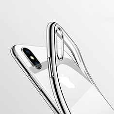 Carcasa Silicona Ultrafina Transparente T27 para Apple iPhone Xs Claro