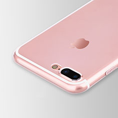 Carcasa Silicona Ultrafina Transparente Z01 para Apple iPhone 7 Plus Claro