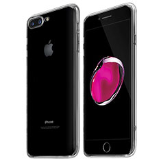 Carcasa Silicona Ultrafina Transparente Z05 para Apple iPhone 7 Plus Claro