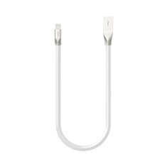 Cargador Cable USB Carga y Datos C06 para Apple iPad 10.2 (2020) Blanco