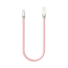 Cargador Cable USB Carga y Datos C06 para Apple iPhone 11 Pro Rosa