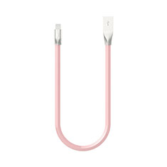 Cargador Cable USB Carga y Datos C06 para Apple iPhone 14 Pro Rosa