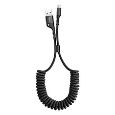 Cargador Cable USB Carga y Datos C08 para Apple iPhone Xs Max Negro