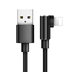 Cargador Cable USB Carga y Datos D17 para Apple iPhone 12 Pro Negro