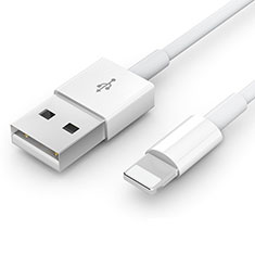 Cargador Cable USB Carga y Datos L09 para Apple iPhone 13 Blanco