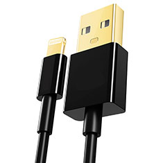 Cargador Cable USB Carga y Datos L12 para Apple New iPad 9.7 (2017) Negro