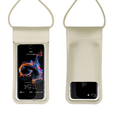 Funda Bolsa Impermeable y Sumergible Universal W06 para Apple iPhone 14 Oro