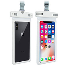 Funda Bolsa Impermeable y Sumergible Universal W09 para Apple iPhone SE 2020 Blanco