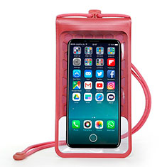 Funda Bolsa Impermeable y Sumergible Universal W15 para Xiaomi Mi 12 Lite 5G Rojo