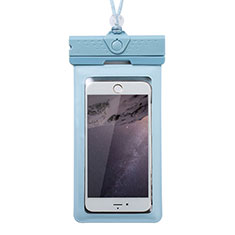 Funda Bolsa Impermeable y Sumergible Universal W17 para Samsung Galaxy J5 Prime G570F Azul