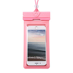 Funda Bolsa Impermeable y Sumergible Universal W17 para Apple iPhone 13 Rosa
