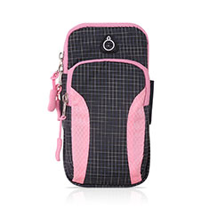 Funda Brazalete Deportivo Brazo Correr Universal A09 para Sony Xperia L2 Rosa