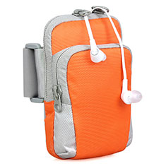 Funda Brazalete Deportivo Brazo Correr Universal B24 para Vivo Y12s Naranja