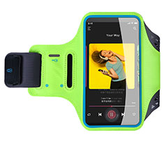 Funda Brazalete Deportivo Brazo Correr Universal G03 para Apple iPhone 11 Pro Max Verde