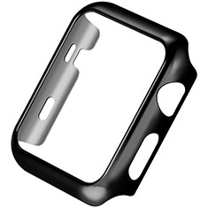 Funda Bumper Lujo Marco de Aluminio C03 para Apple iWatch 2 38mm Negro