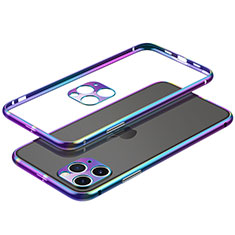 Funda Bumper Lujo Marco de Aluminio Carcasa JL2 para Apple iPhone 13 Pro Max Vistoso