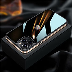 Funda Bumper Lujo Marco de Aluminio Carcasa para Apple iPhone 12 Pro Oro