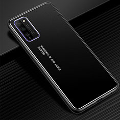 Funda Bumper Lujo Marco de Aluminio Carcasa para Huawei Honor 30 Lite 5G Negro