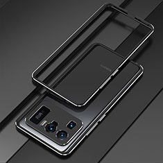 Funda Bumper Lujo Marco de Aluminio Carcasa para Xiaomi Mi 11 Ultra 5G Negro