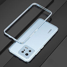 Funda Bumper Lujo Marco de Aluminio Carcasa para Xiaomi Mi 13 Pro 5G Azul
