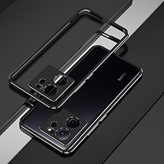 Funda Bumper Lujo Marco de Aluminio Carcasa para Xiaomi Mi 13T 5G Negro