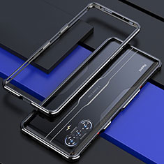 Funda Bumper Lujo Marco de Aluminio Carcasa para Xiaomi Poco F3 GT 5G Negro