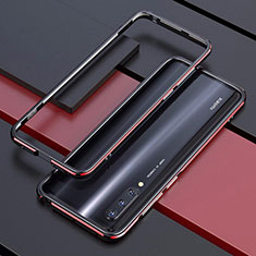 Funda Bumper Lujo Marco de Aluminio Carcasa T01 para Xiaomi Mi A3 Rojo