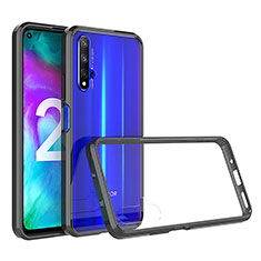 Funda Bumper Lujo Marco de Aluminio Espejo 360 Grados Carcasa K01 para Huawei Nova 5T Negro