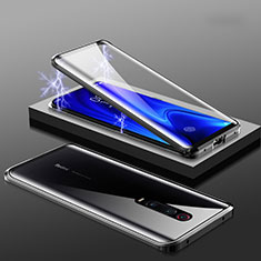 Funda Bumper Lujo Marco de Aluminio Espejo 360 Grados Carcasa M01 para Xiaomi Mi 9T Negro