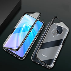 Funda Bumper Lujo Marco de Aluminio Espejo 360 Grados Carcasa M10 para Vivo Nex 3S Negro