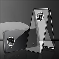 Funda Bumper Lujo Marco de Aluminio Espejo 360 Grados Carcasa P01 para Xiaomi Mi 10i 5G Negro