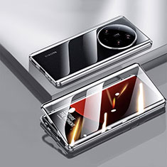 Funda Bumper Lujo Marco de Aluminio Espejo 360 Grados Carcasa para Xiaomi Mi 13 Ultra 5G Negro