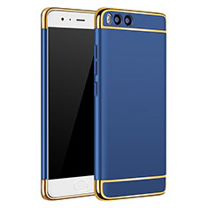 Funda Bumper Lujo Marco de Metal y Plastico para Xiaomi Mi 6 Azul